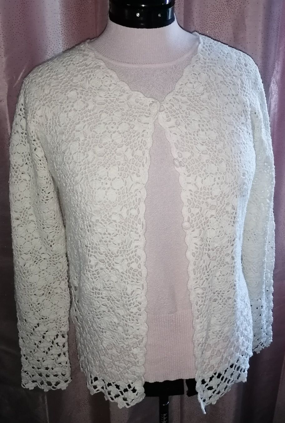 Giacche: wunderschöne Retro Häkeljacke – Nuovo (secondo la descrizione) da Corcelles-près-Payerne venduto da RxOne_Krs