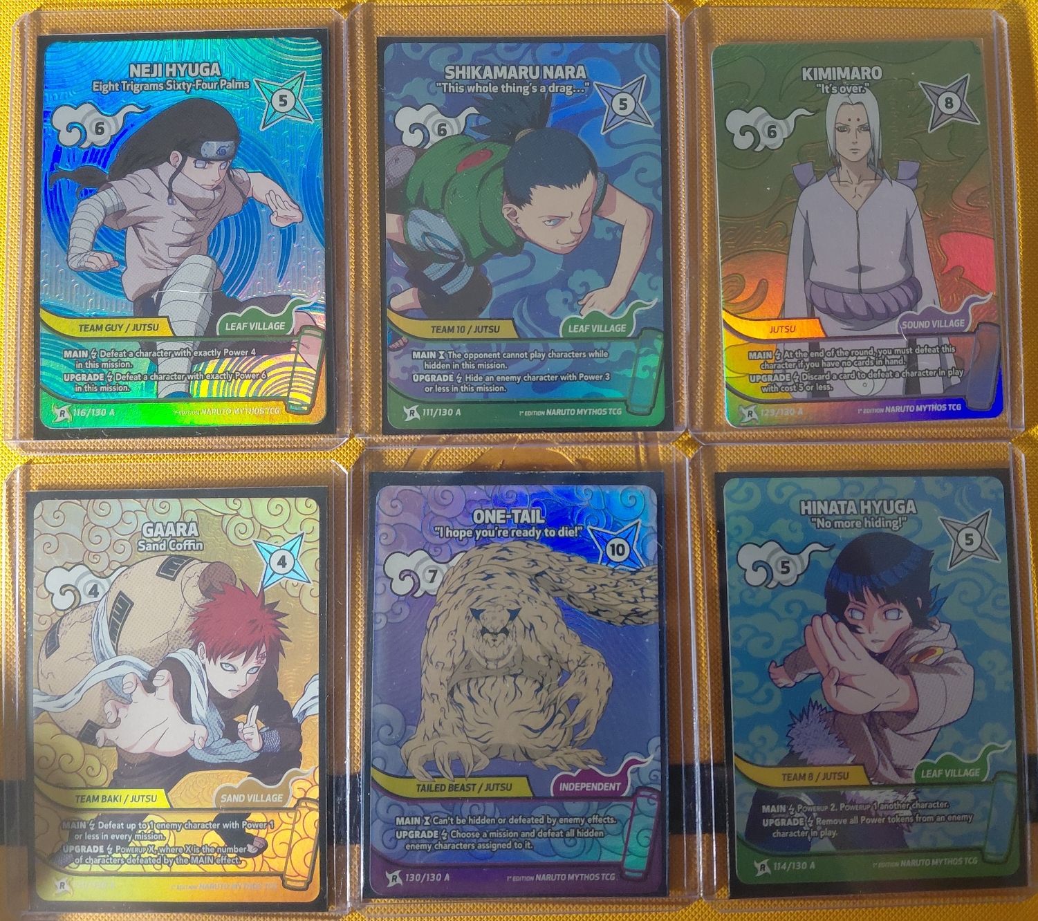 Carte collezionabili: Naruto Mythos TCG 6 Cards alternative – Nuovo (secondo la descrizione) da KLOTEN venduto da RAULMACHOTE