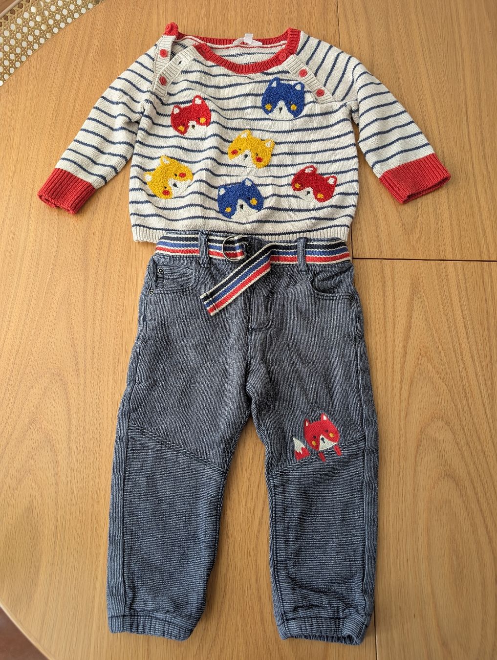 Du Pareil au Même Maglioni & Felpe: Du Pareil au Même Set Gr. 80/86, Hose + Pullover – Usato da Basel venduto da an_v7yj