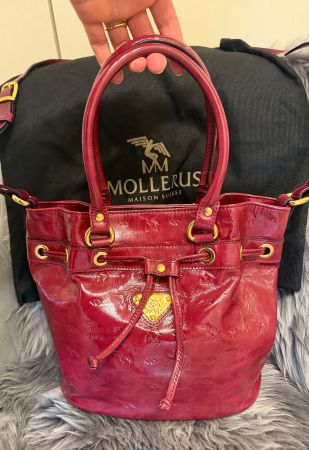 Mollerus Handtasche in Weinrot