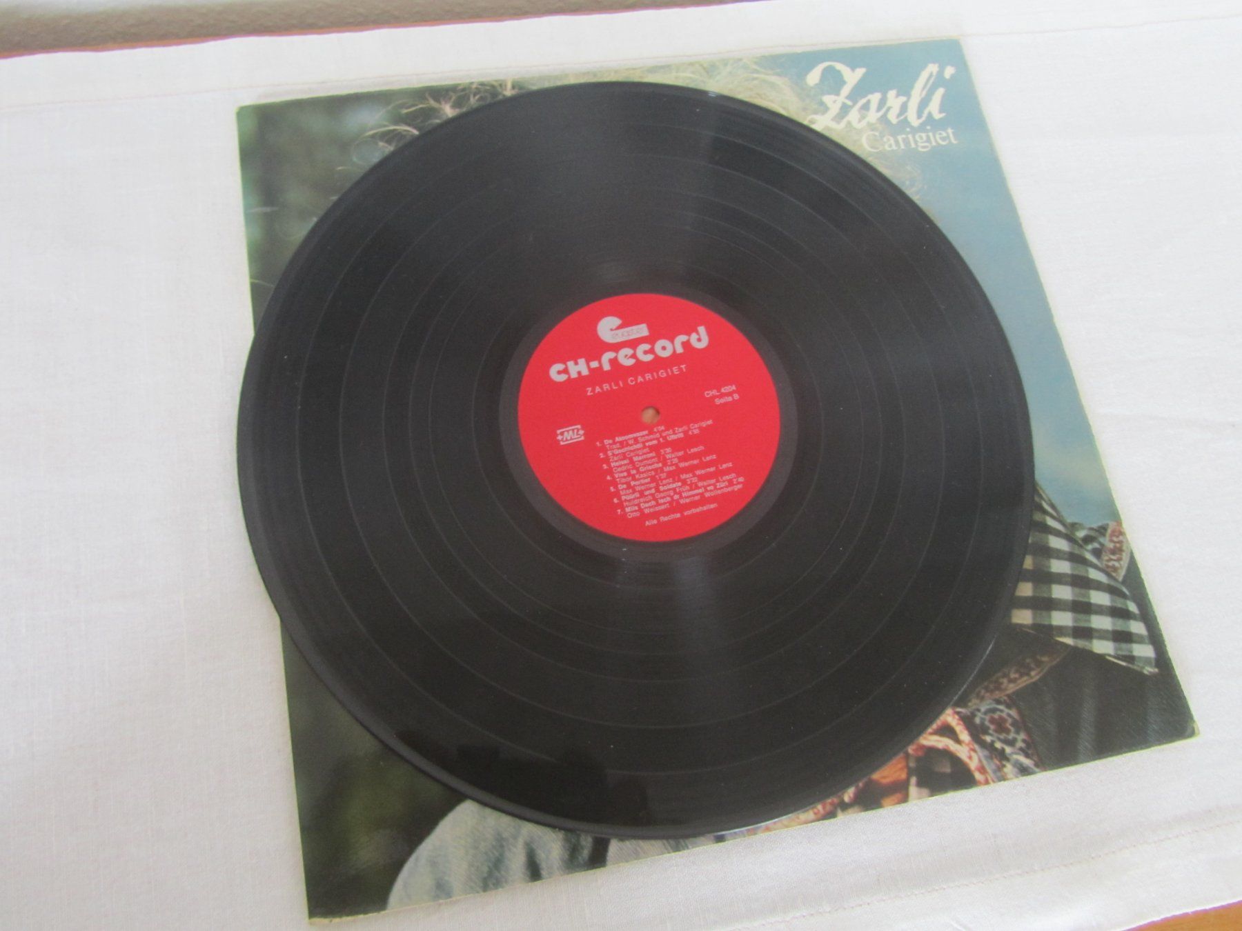 Schallplatten: ZARLI CARIGIET – Gebraucht aus Seengen von mikelele 3
