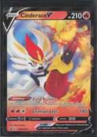 POKÉMON / Cinderace V / SWSH Black Star Promos 🇺🇸