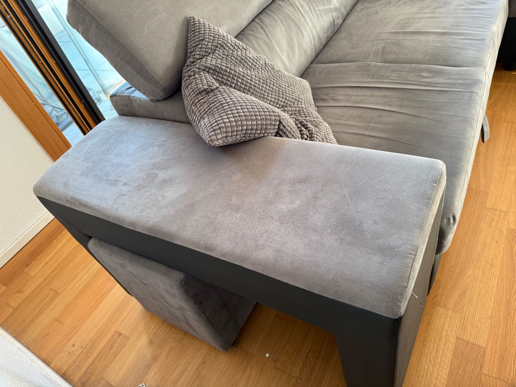 Conforama Sofas: Bettsofa Conforama grau Ecksofa gebraucht Zustand gut – Gebraucht aus Siebnen von tob_c5vr 6