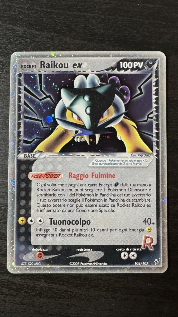 Pokémon Sammelbilder & Trading cards: Raikou ex 108/107 Ex Deoxys  – Gebraucht aus Belprahon von Rob_ain 1