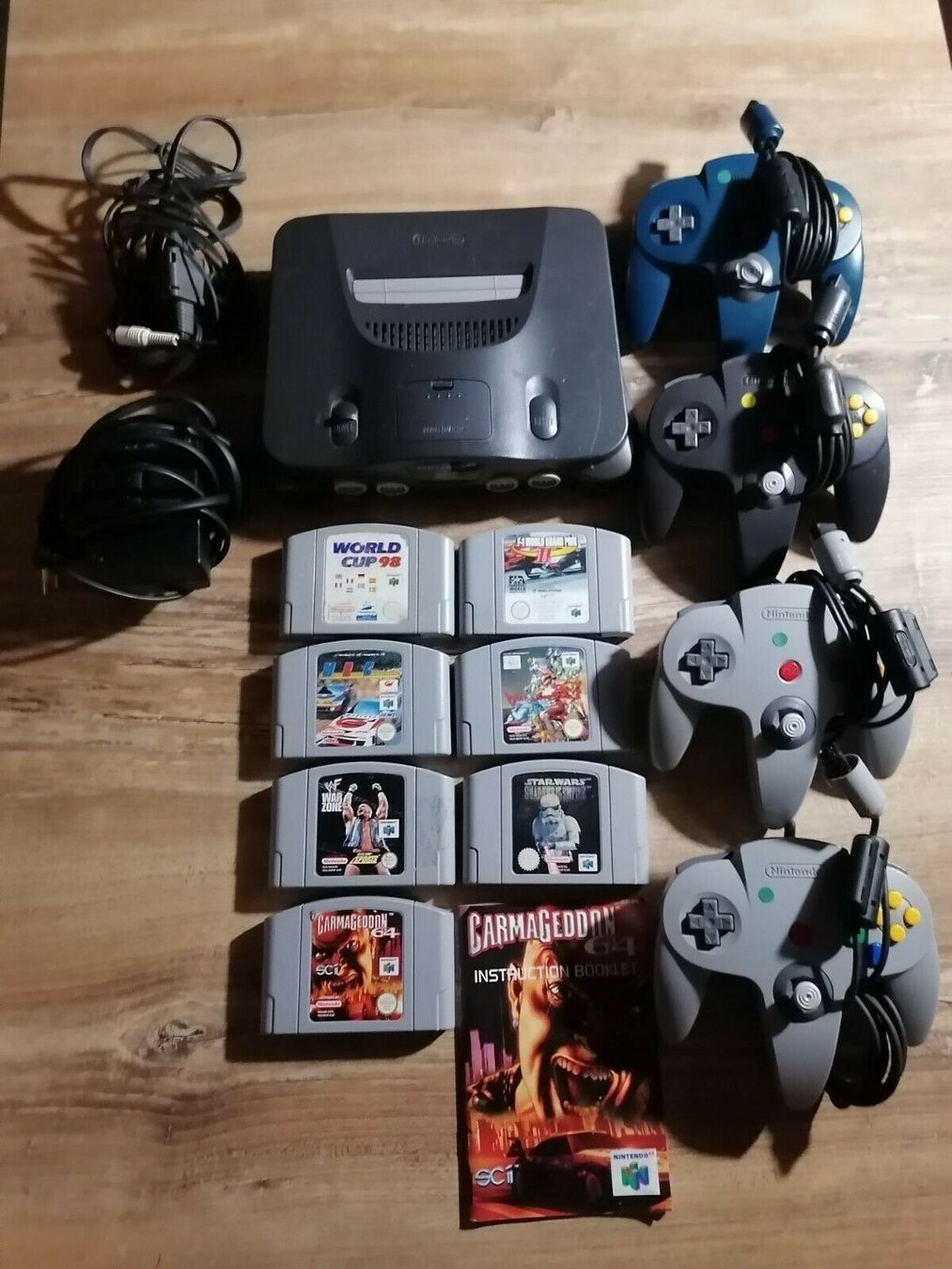 Nintendo Console: Lot console,4 manettes,Conker,Mario kart – Usato da Lausanne venduto da sauvezretrogames