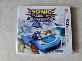 Sonic  -  All Stars Racing Transformed  /  Fabrikneu 3DS