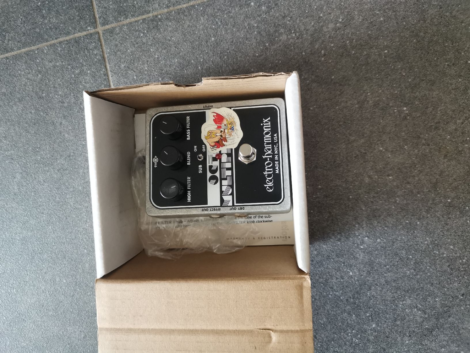 Electro-Harmonix Instruments de musique: Electro-Harmonix Octave Multiplexer Effektpedal mit OVP – D'occasion à Rohrbachgraben par noisenomad 2