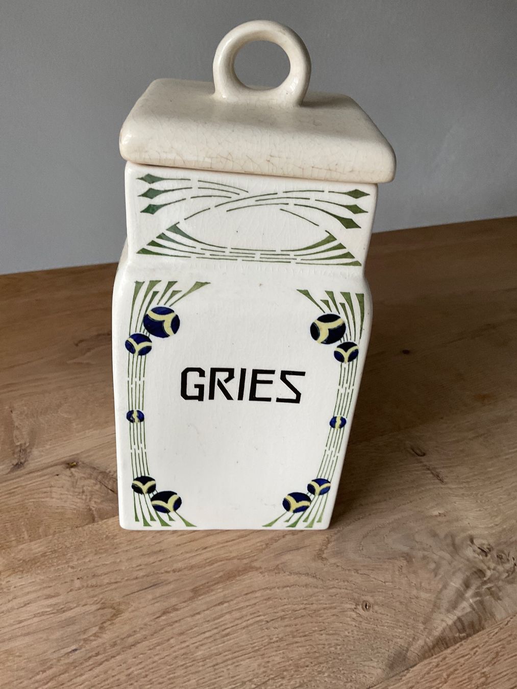 Zuccheriere: Gries Dose Keramik, Vintage – Usato da Uhwiesen venduto da cinnaj