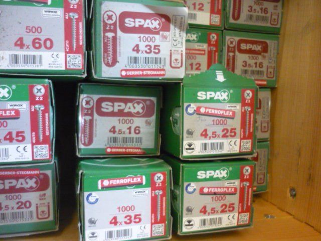 Spax Tutti gli attrezzi: Palett Schrauben SPAX Pan Head Spanplattenschrauben – Nuovo (secondo la descrizione) da Belp venduto da Polexli 7