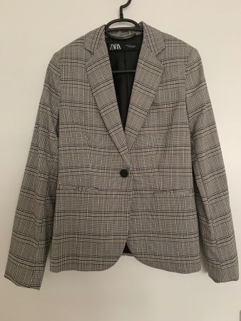 ZARA karierter Blazer - Gr. 34