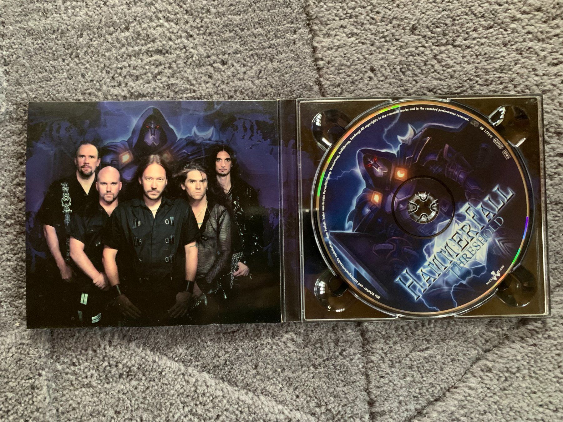CD: HammerFall Threshold CD Digipak LMT Heavy Metal – Usato da Willerzell venduto da Stoeff8l 2