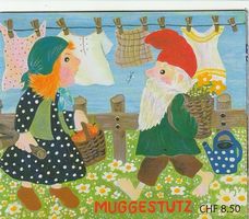 Postfrisches Markenheft Muggestutz, Frankatur 8.50 Fr.