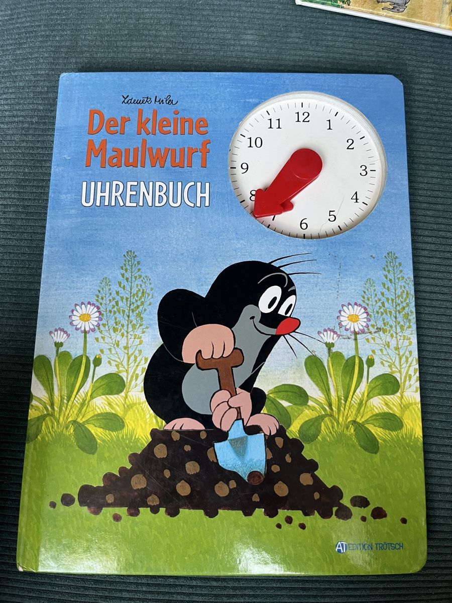 Libri: Der kleine Maulwurf Uhrenbuch – Usato da Bremgarten AG venduto da hoko16