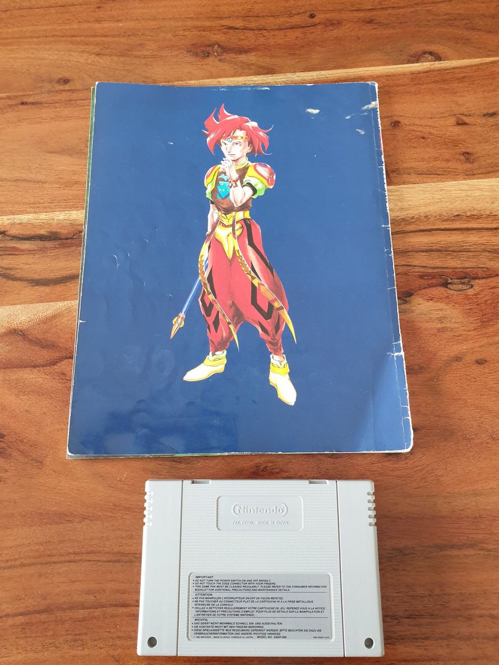 Spiele: Terranigma inkl. Spieleberater Nintendo / SNES – Gebraucht aus Rain von Rou_z26r 1