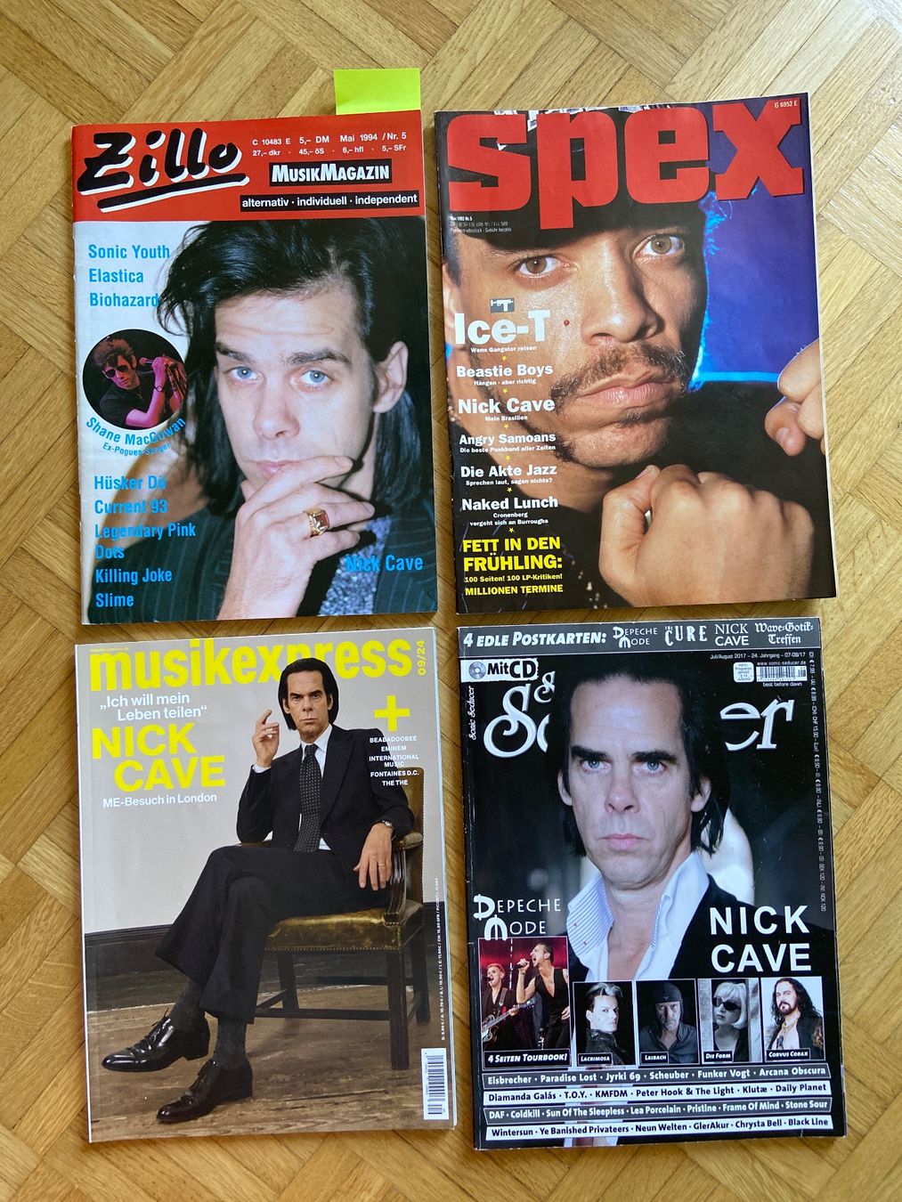 Riviste & Magazine: Heftli mit Nick Cave – Usato da Wabern venduto da fingersinfactories
