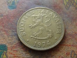 FINLANDE  50  Pennia  1974