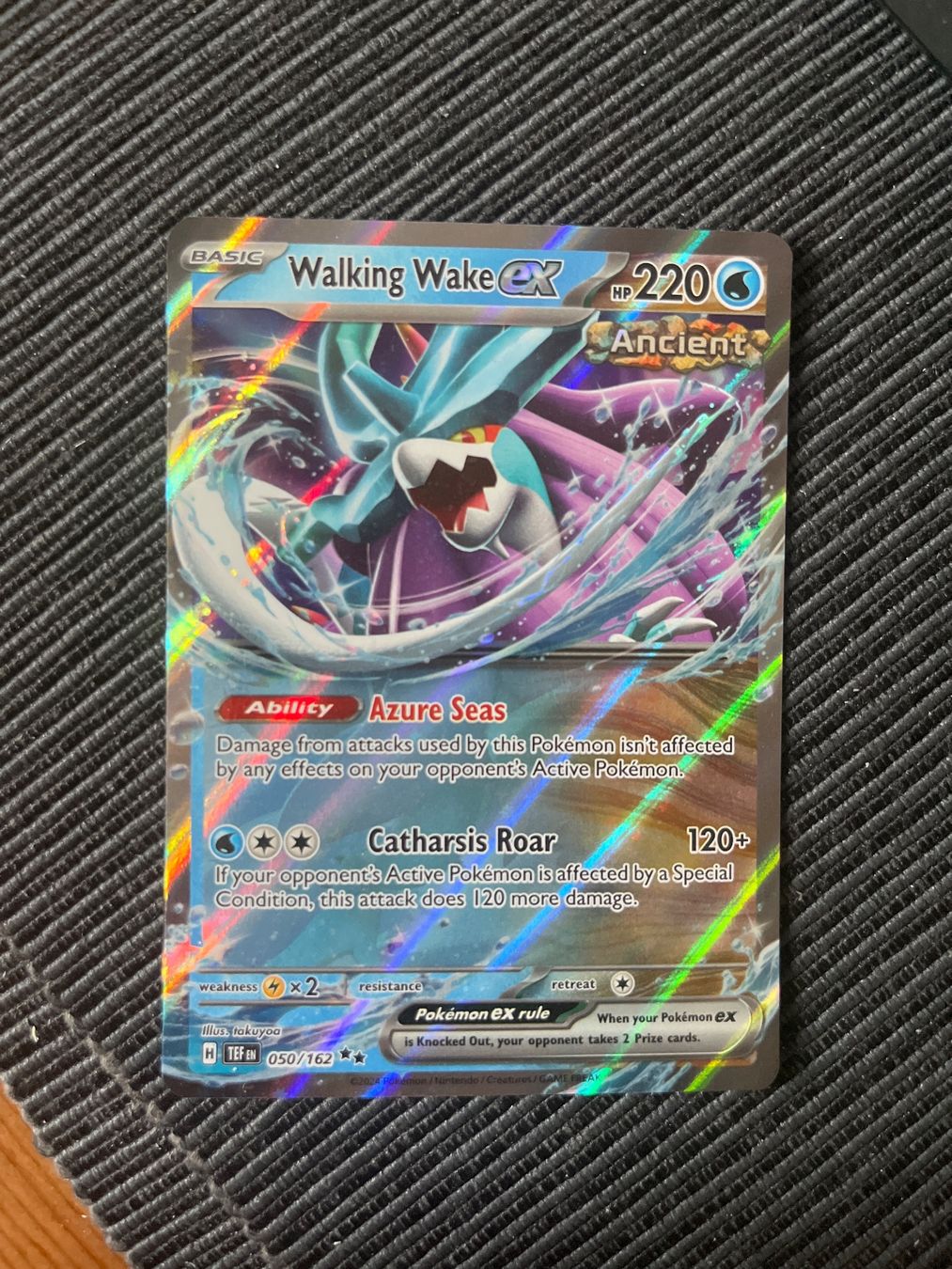 Pokémon Carte collezionabili: Pokemon Walking Wake EX Temporal Forces englisch – Nuovo (secondo la descrizione) da Wabern venduto da Collectfun