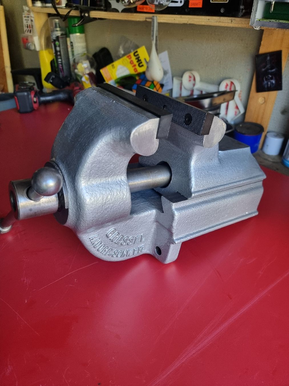 Gressel Tutti gli attrezzi: Etau Gressel acier gris  très robuste 125mm – Usato da Enney venduto da poussincui 3