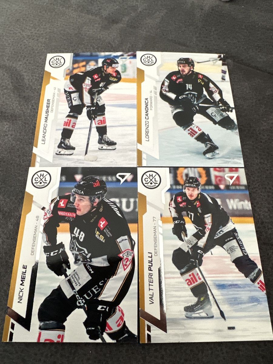 Sportzoo Carte collezionabili: Sportzoo Basic Sammelkarten Lugano 4/Set – Usato da Chur venduto da pat_h2vz