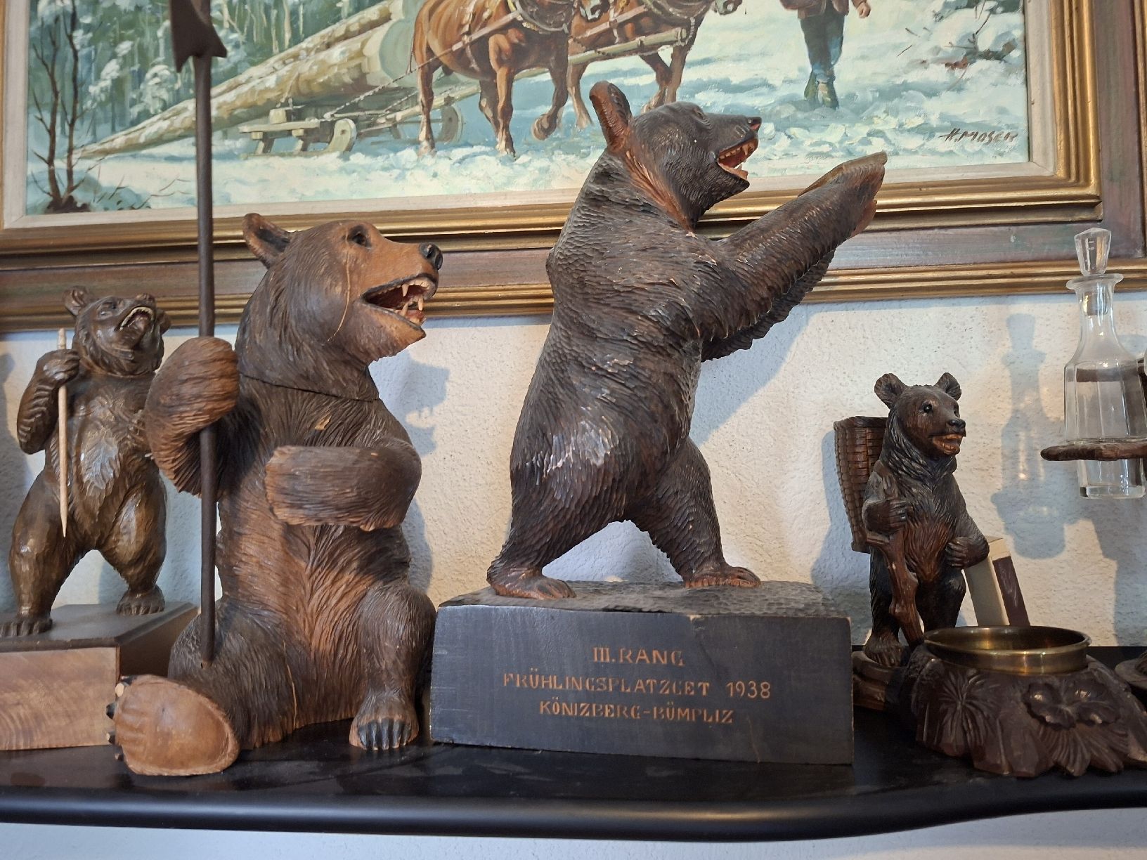 Sculture & Statue: Holz-Bären Figuren Sammlung Brienzer Schnitzereien – Usato da Boll venduto da romanm0 1