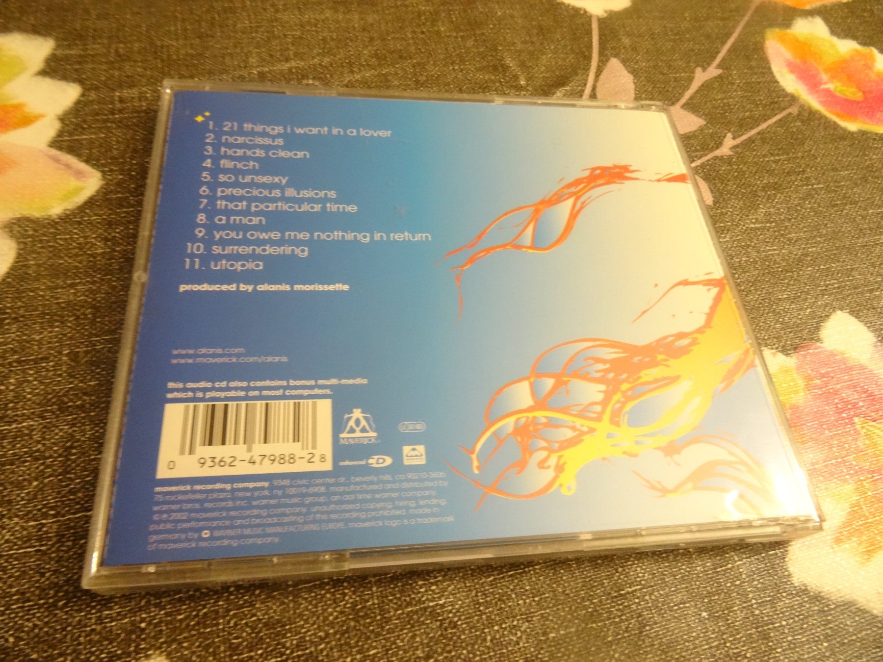 CDs: Alanis Morissette - under rug swept CD – Gebraucht aus Olten von Disc-Ausverkauf 1
