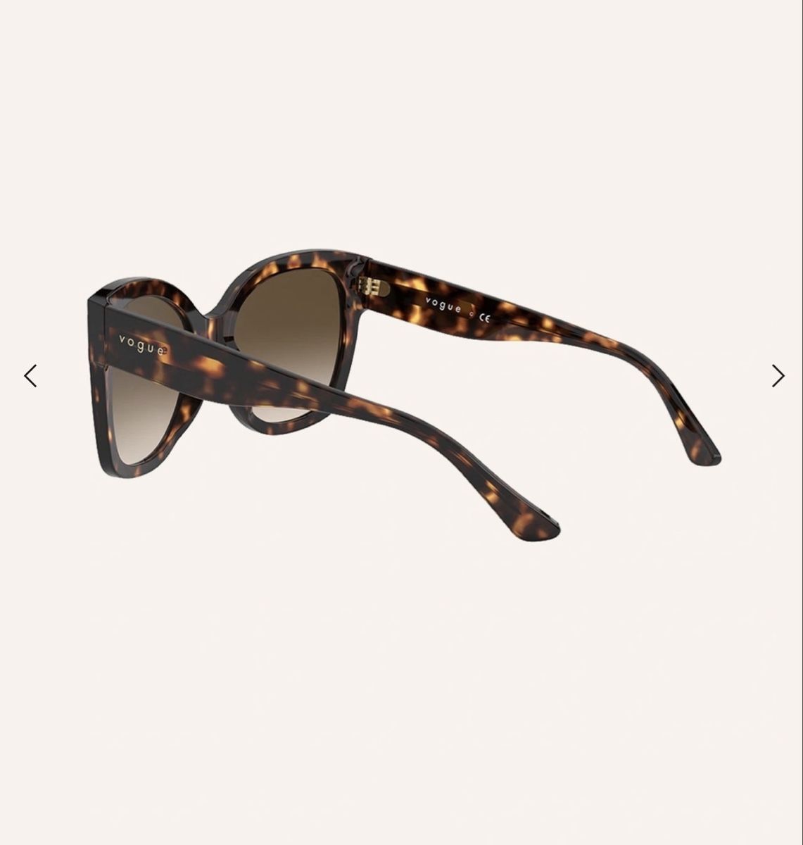 Vogue Occhiali & Lenti: Vogue Sonnenbrille Braun – Nuovo (secondo la descrizione) da Erlinsbach SO venduto da dikaan 1