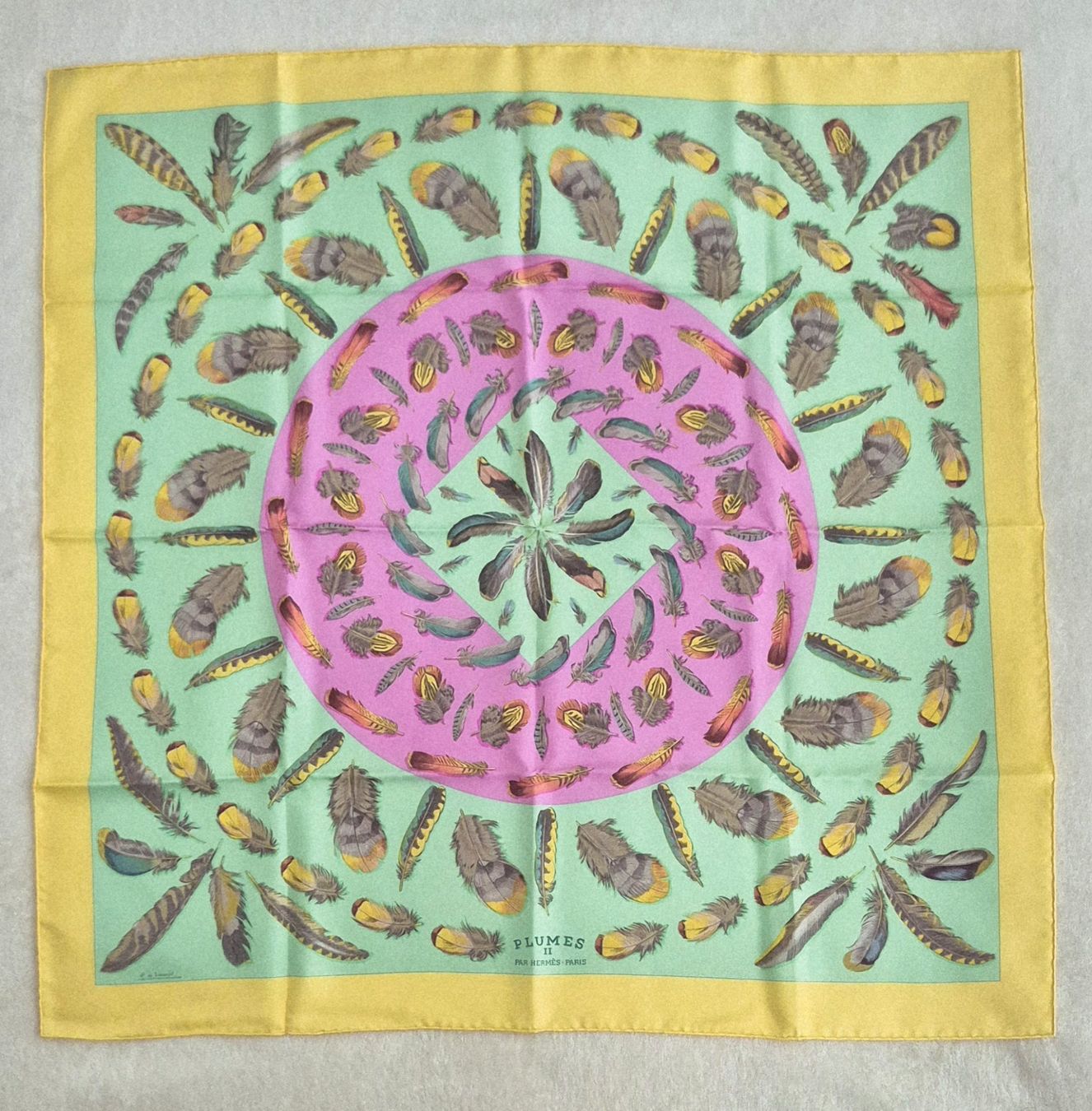 Hermès Foulard & Sciarpe: HERMÈS Seidencarré – Nuovo (secondo la descrizione) da Worb venduto da Satchmo04 7