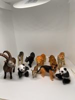 Tierfiguren Set 10 Stk Plastik Wildtiere zoo Tiermodelle gut