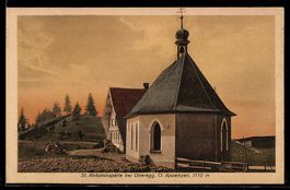 Künstler-AK Oberegg, St. Antonskapelle