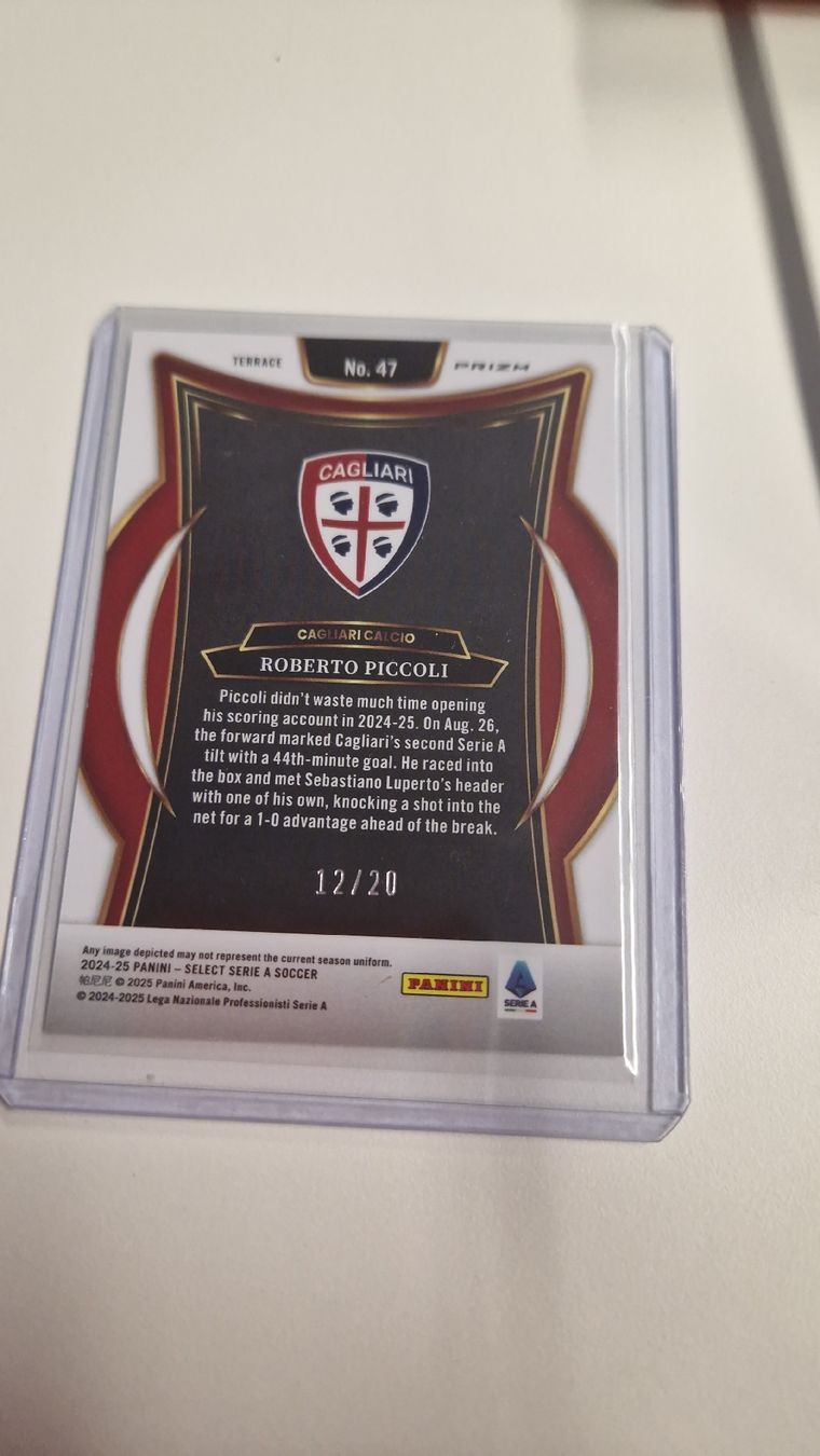 Panini Sammelbilder & Trading cards: Roberto Piccoli Panini Select Cagliari 12/20 – Neu (gemäss Beschreibung) aus Zürich von limmatschwimmer 1