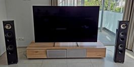 1 Paar KEF XQ40 Hi-Fi Lautsprecher in Klavierlack schwarz