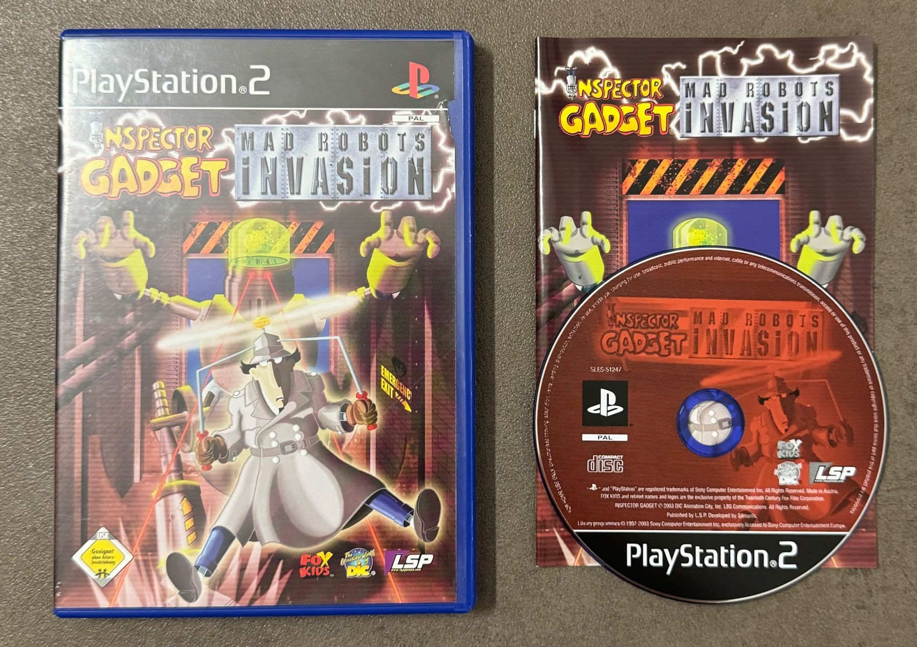Giochi: PS2 Inspector Gadget : MAD Robots Invasion – Usato da Birsfelden venduto da Dealgoenner24 1