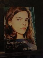 Camilla Renschke - handsignierte Tatort -Autogrammkarte