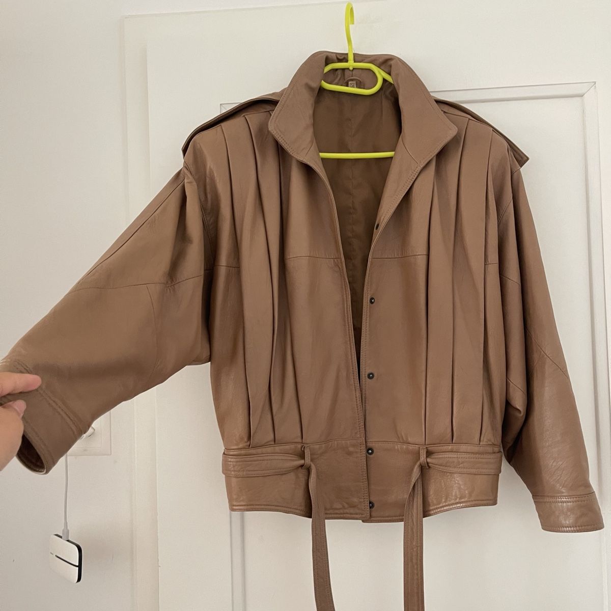 Jacken: Vintage-Braune echt Lederjacke – Gebraucht aus Bern von dek_7bjd 1