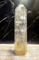 Bergkristall Obelisk 388g