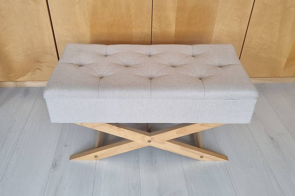 Panchine: Banc avec rangement gris clair – Usato da La Sagne NE venduto da die_56yf