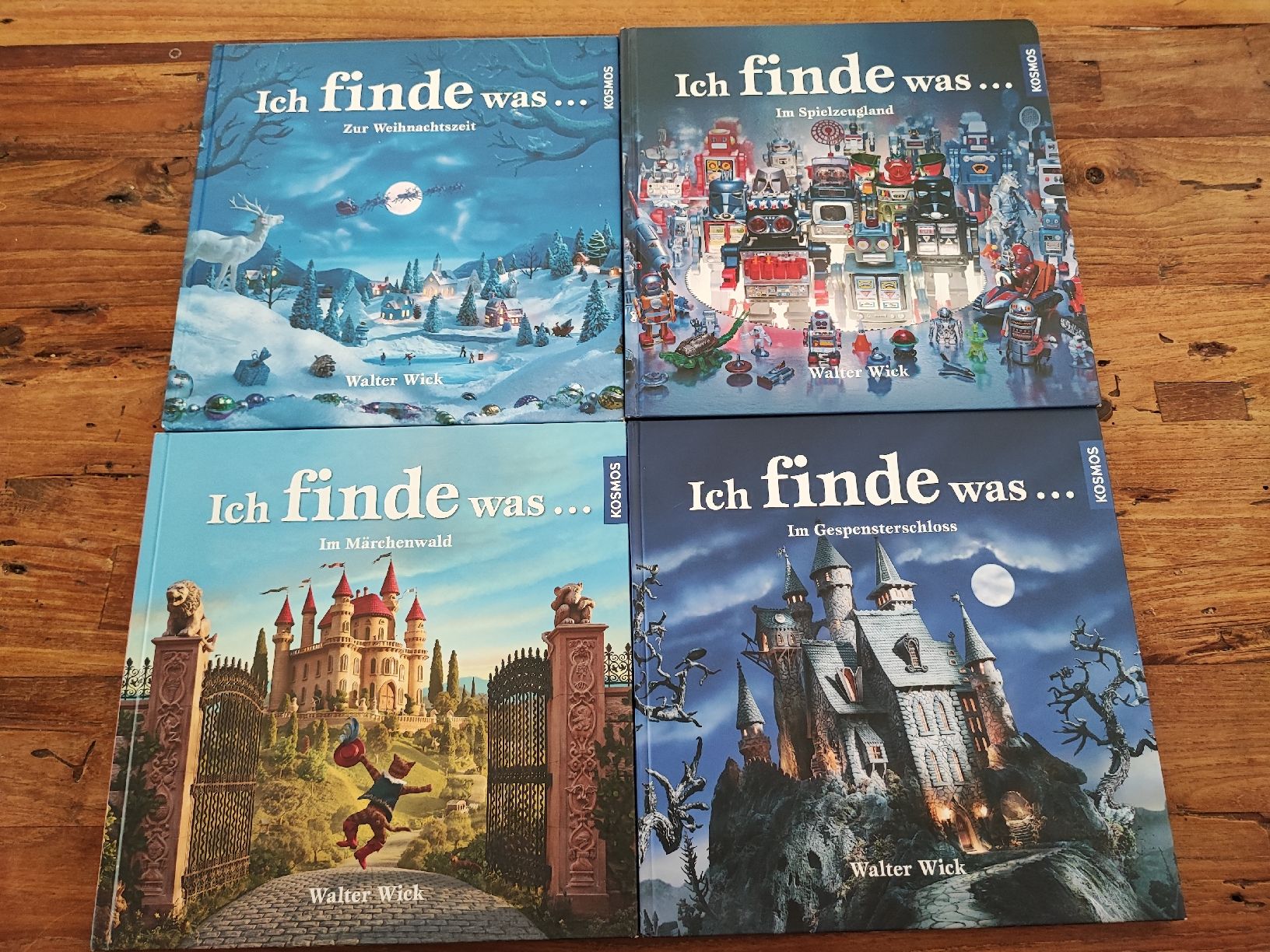 Libri: 4x "Ich finde was..." Walter Wick - Suchbücher, Top! – Usato da Beinwil am See venduto da stephanielarsen