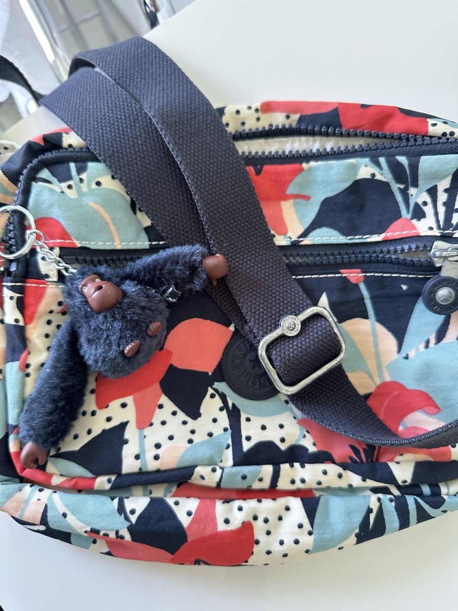 Kipling Borse da donna: Umhängetasche Kipling Blumen Mehrfarbig – Nuovo (secondo la descrizione) da Walzenhausen venduto da auw_sx8w 5