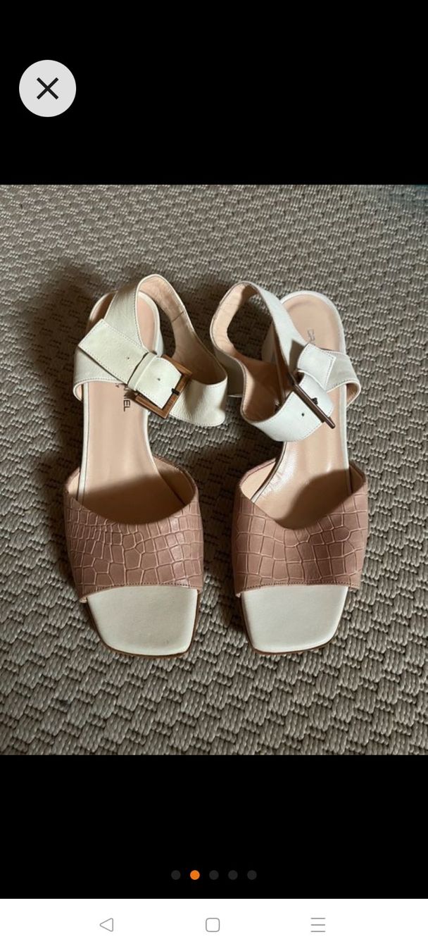 Damenschuhe: Sandalen aus Leder, Gr.40, Neu – Gebraucht aus Neirivue von naz_z28w 1