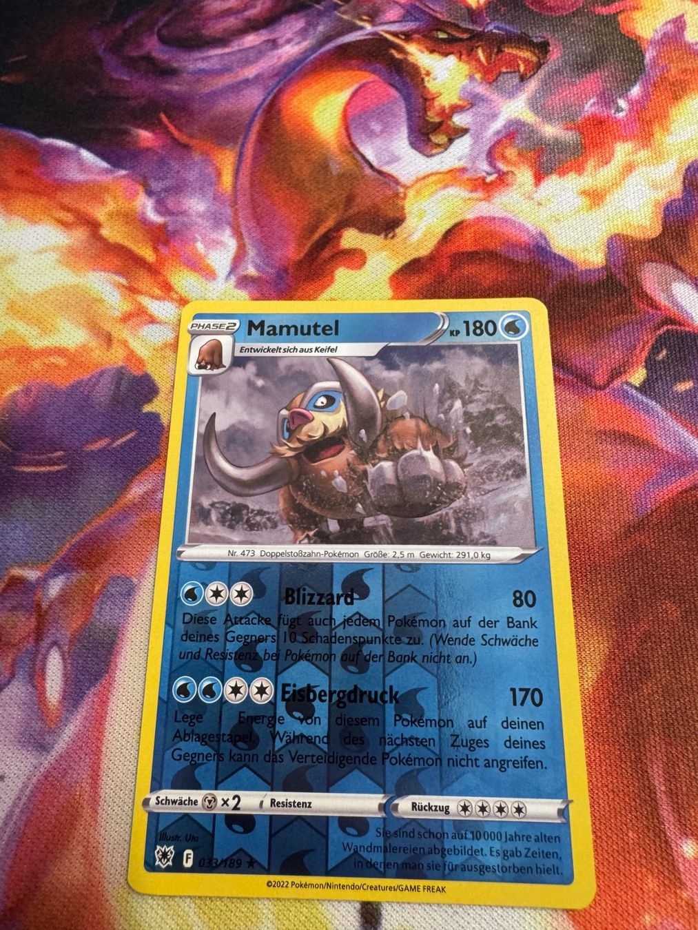 Pokémon Sammelbilder & Trading cards: Mamutel (ASR 033) / Reverse Holo / Astralglanz – Neu (gemäss Beschreibung) aus Bülach von CherryBlu