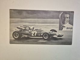 Clay Regazzoni Ferrari Postkarte GP von Österreich 1970