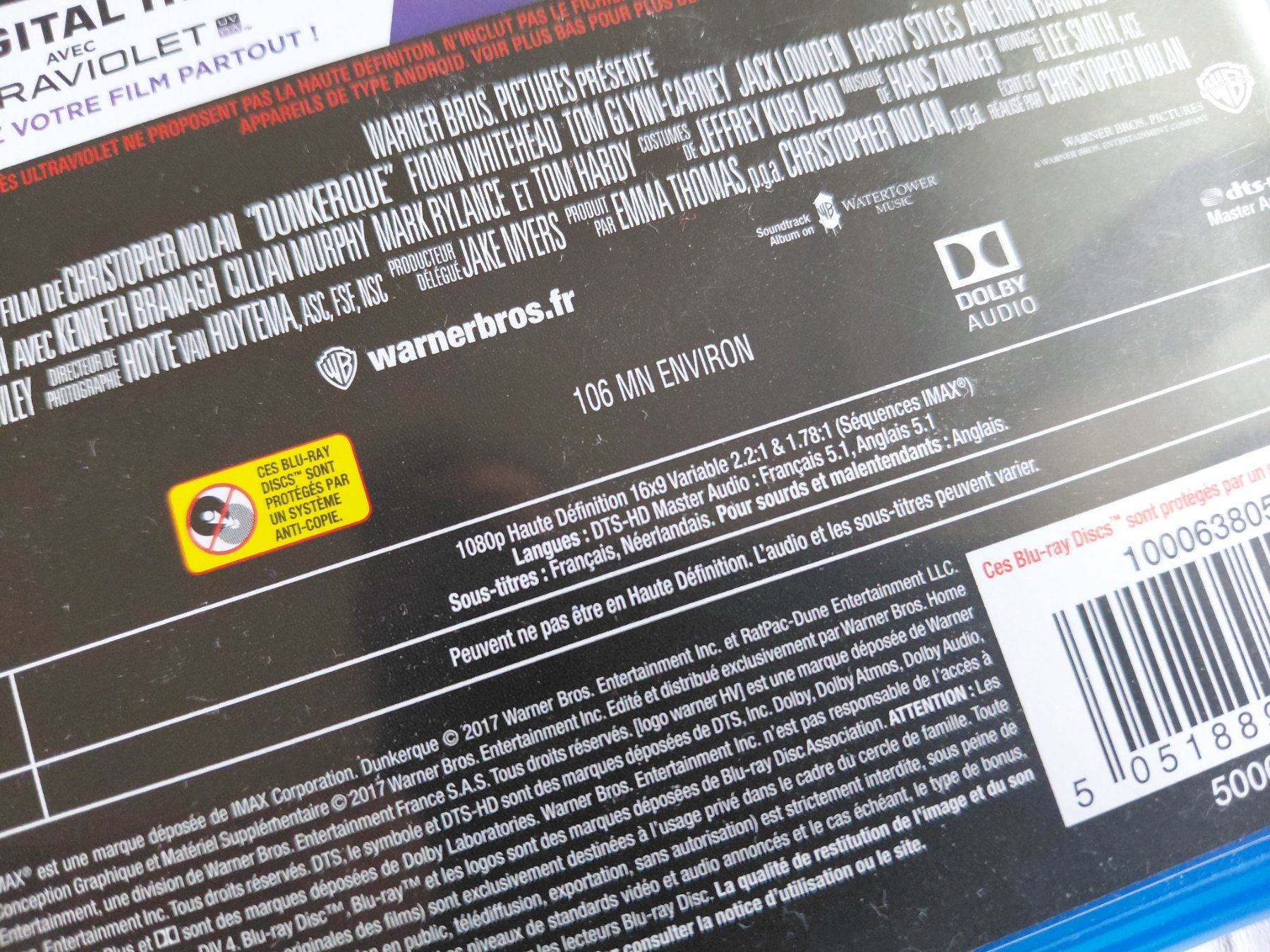 Tutti i DVDs: DUNKERQUE – Usato da Denges venduto da Hellboy10 2