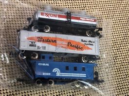USA Wagen.  Spur N. NEU 3 Stück