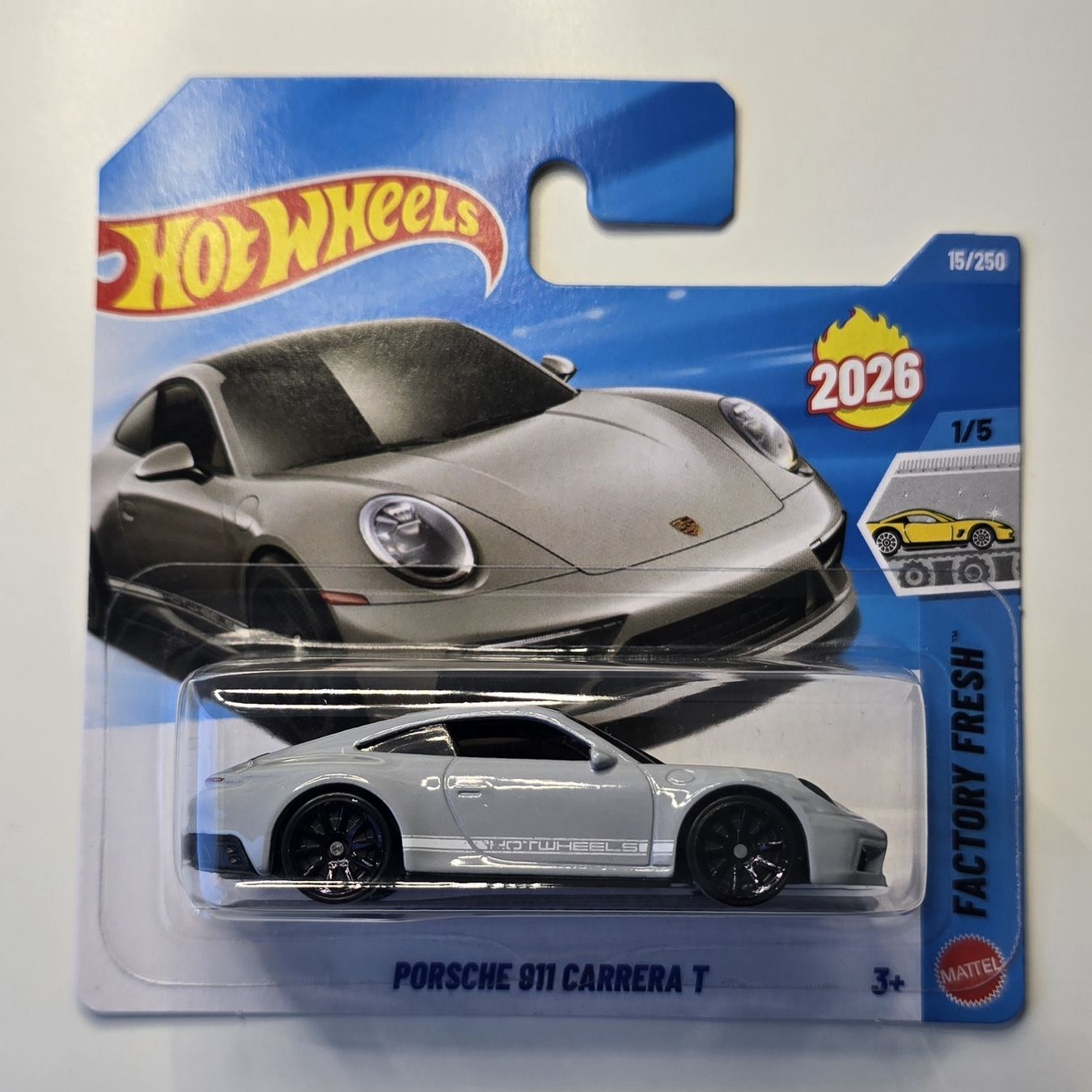 Hot Wheels Modellini d'auto: HotWheels Porsche 911 Carrera T – Nuovo e nell'imballaggio originale da Kirchberg BE venduto da HotWheelsSammler