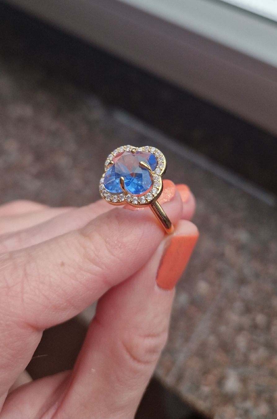 Anelli: Elegant vergoldeter Ring – Nuovo (secondo la descrizione) da Zug venduto da opo_cy5d