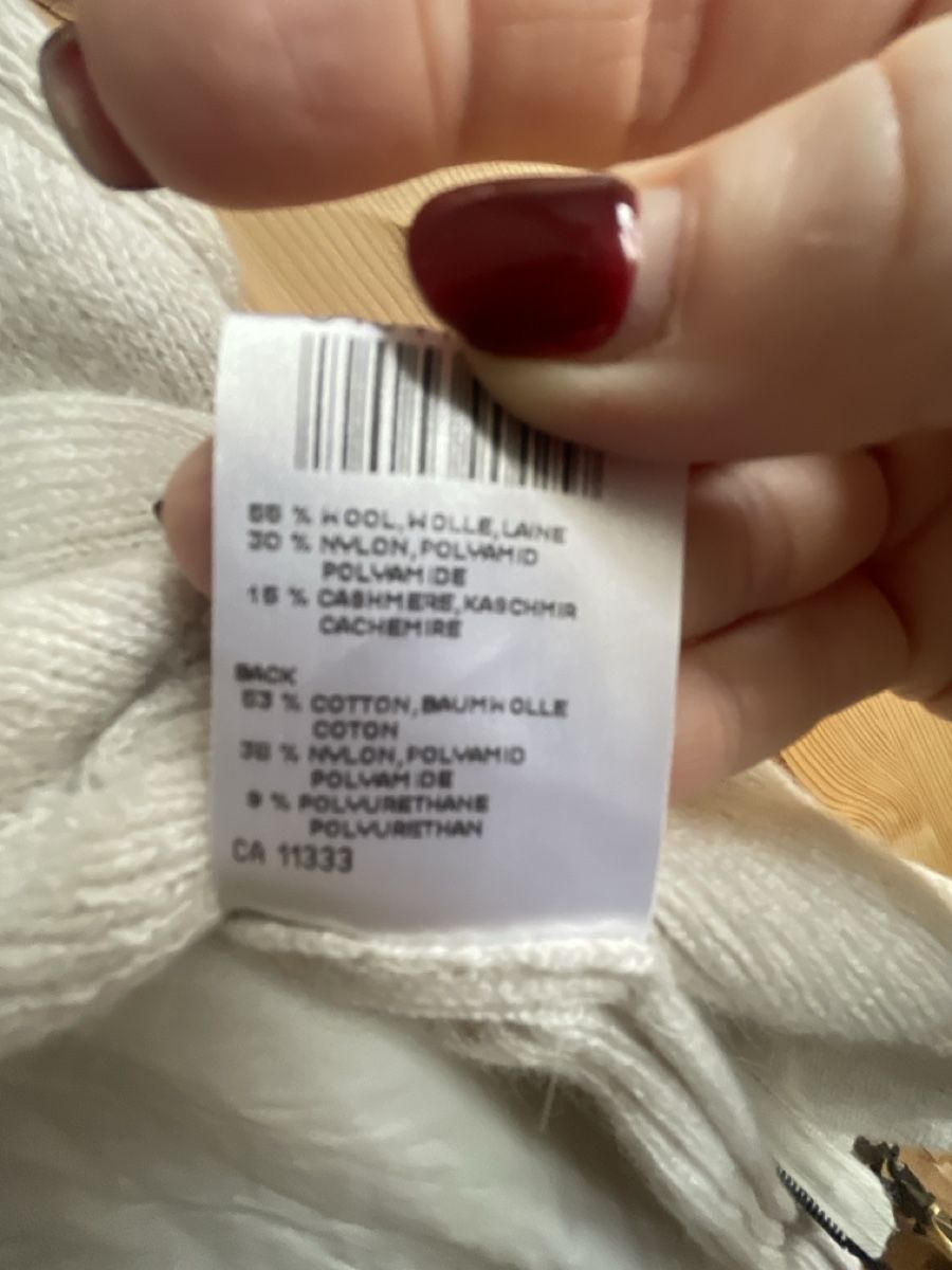 Marc Cain Gilet & Giacche senza maniche: Marc Cain Strickweste Gr. N3 38 offwhite – Nuovo (secondo la descrizione) da Romanshorn venduto da Lieblings_Stuecke 7