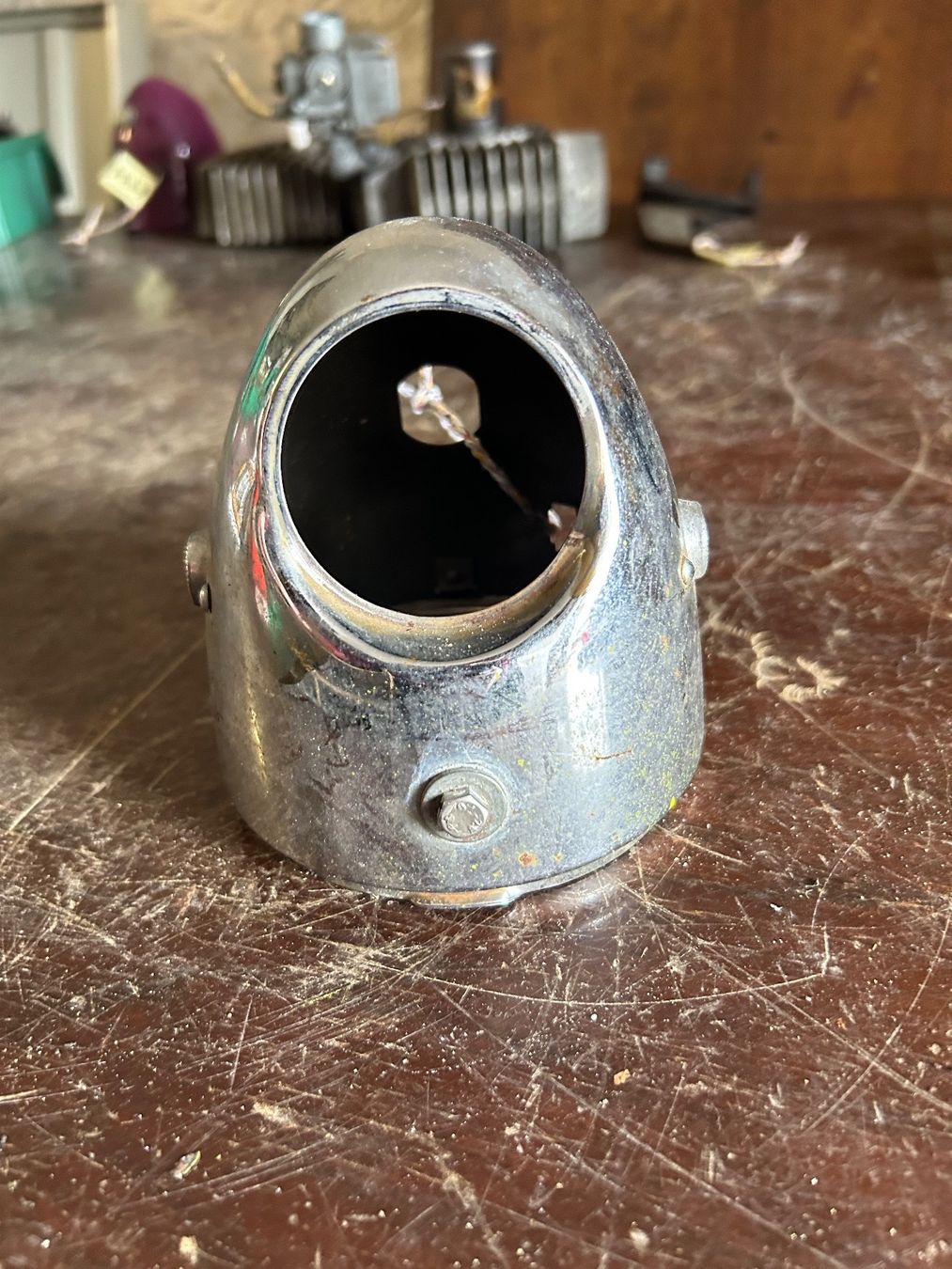 Sachs Parti ricambio per ciclomotori: Sachs Mofa Eierlampe Chrom – Usato da Fahrni b. Thun venduto da berger_tuning34