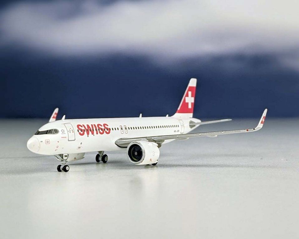 Swiss Kit di modellismo & Modellini statici: A320neo SWISS – Nuovo (secondo la descrizione) da Morges venduto da iljamuromez 1