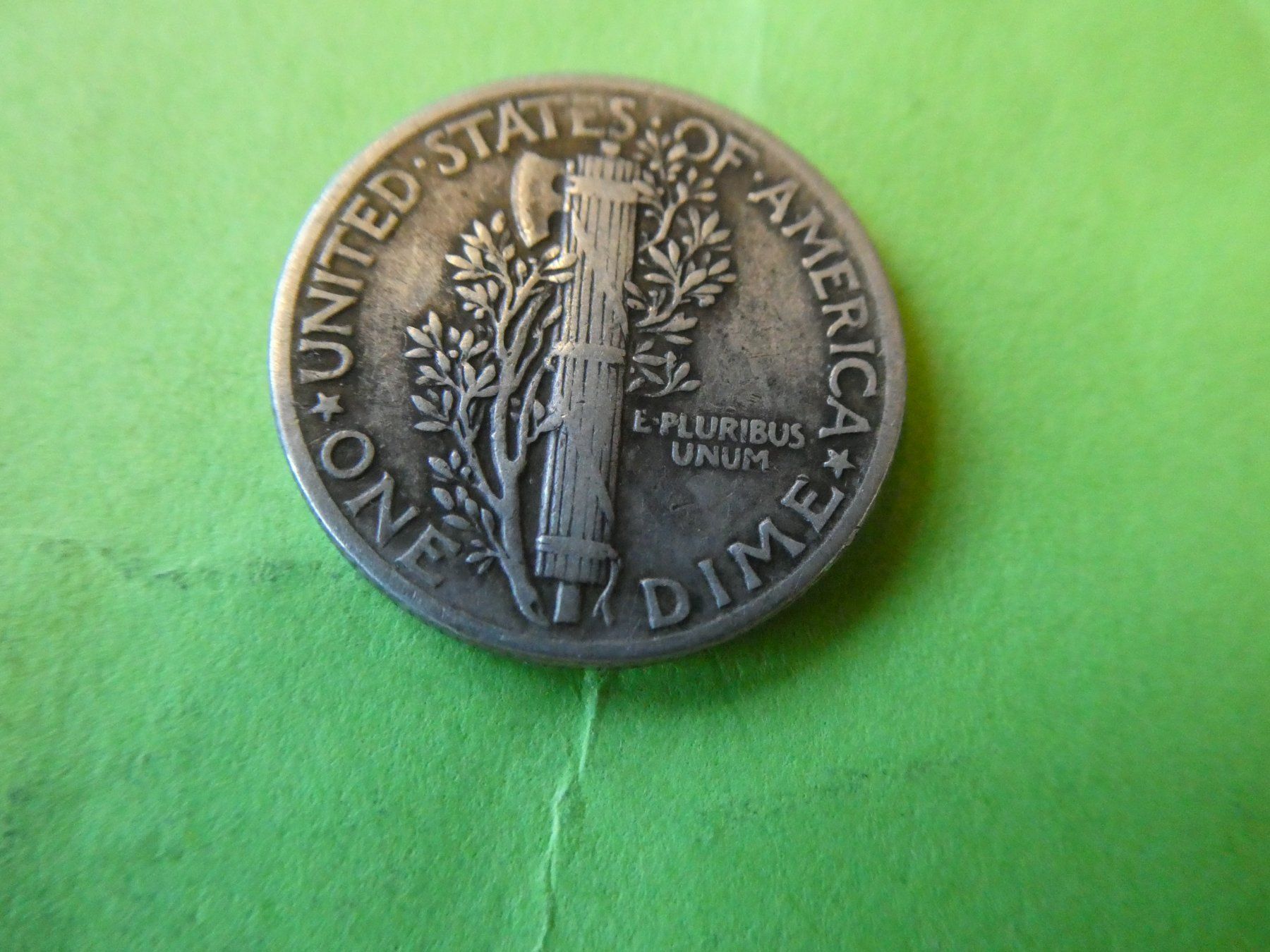 Toutes les monnaies: USA 1943, Dime  - Silber – D'occasion à Hinterforst par Rohusri 1
