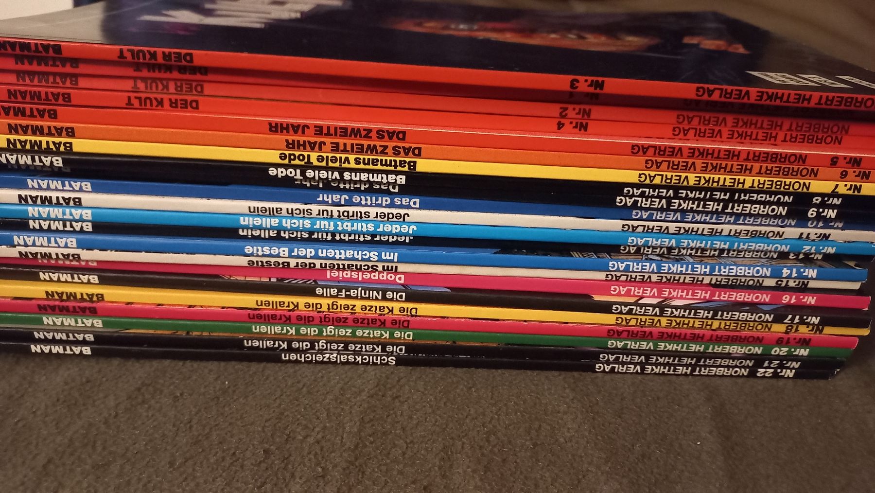 Fumetti: Batman Hethke Comics 1-22 Komplett  Zustand 1 – Usato da Olten venduto da Donatello1984 1